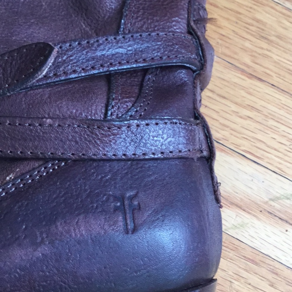Frye 10m knee high leather pull on - Picture 2 of 8